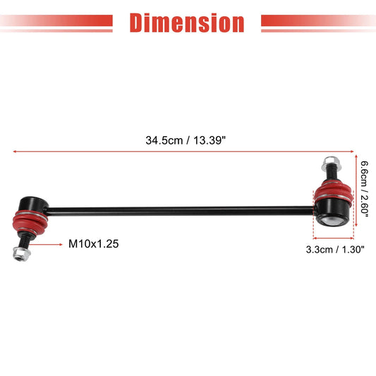 2 x Front Stabilizer Sway Bar End Links for Mazda 3, BMW 740i (2004-2013)