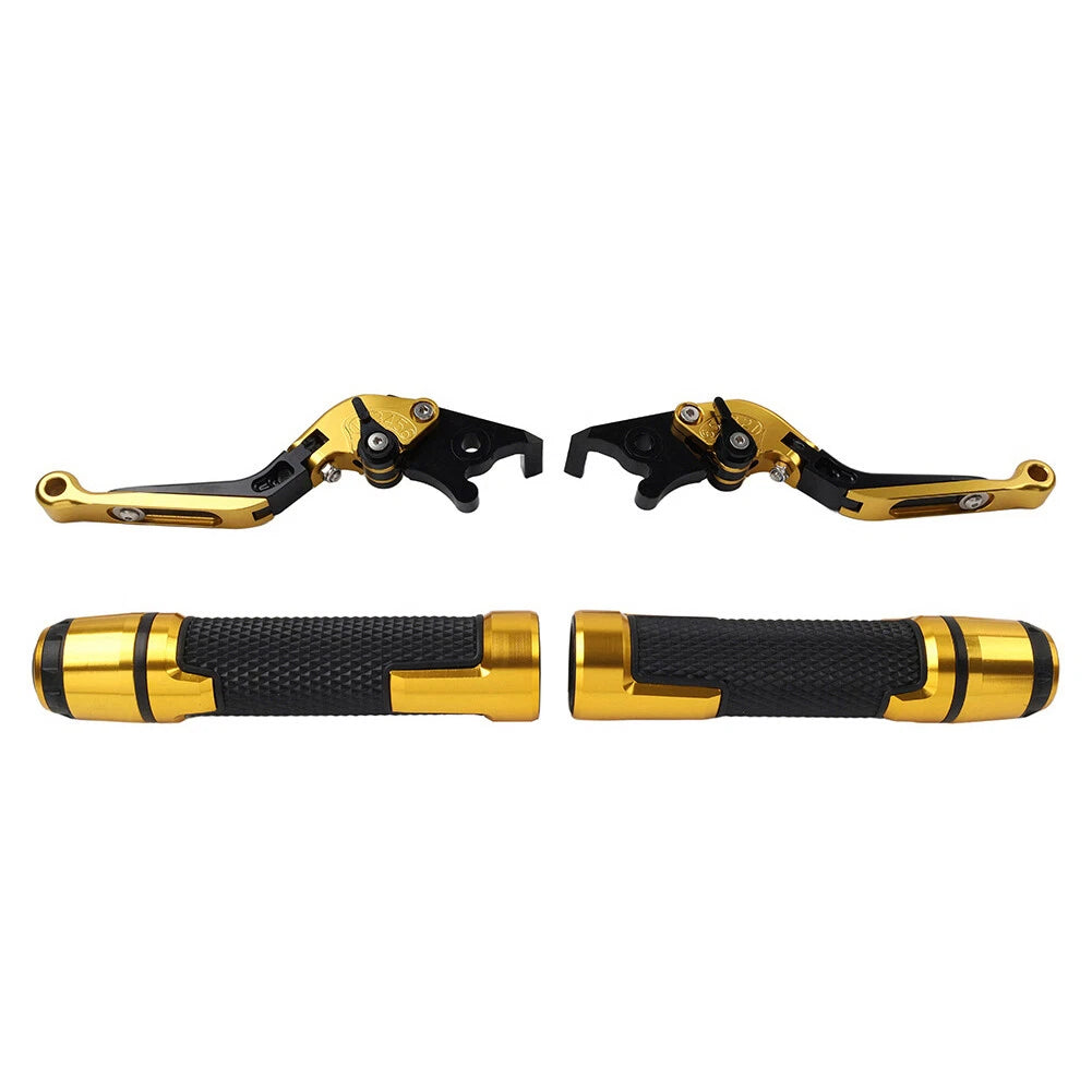 CNC Gold Extendable Brake Clutch Lever Set for Honda VFR1200 (2010-2016)