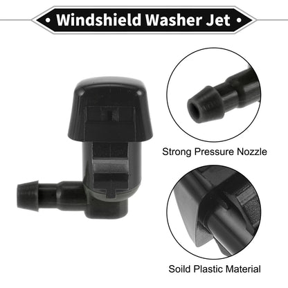 Front Windshield Washer Nozzles for Jeep Cherokee (2014-2019)