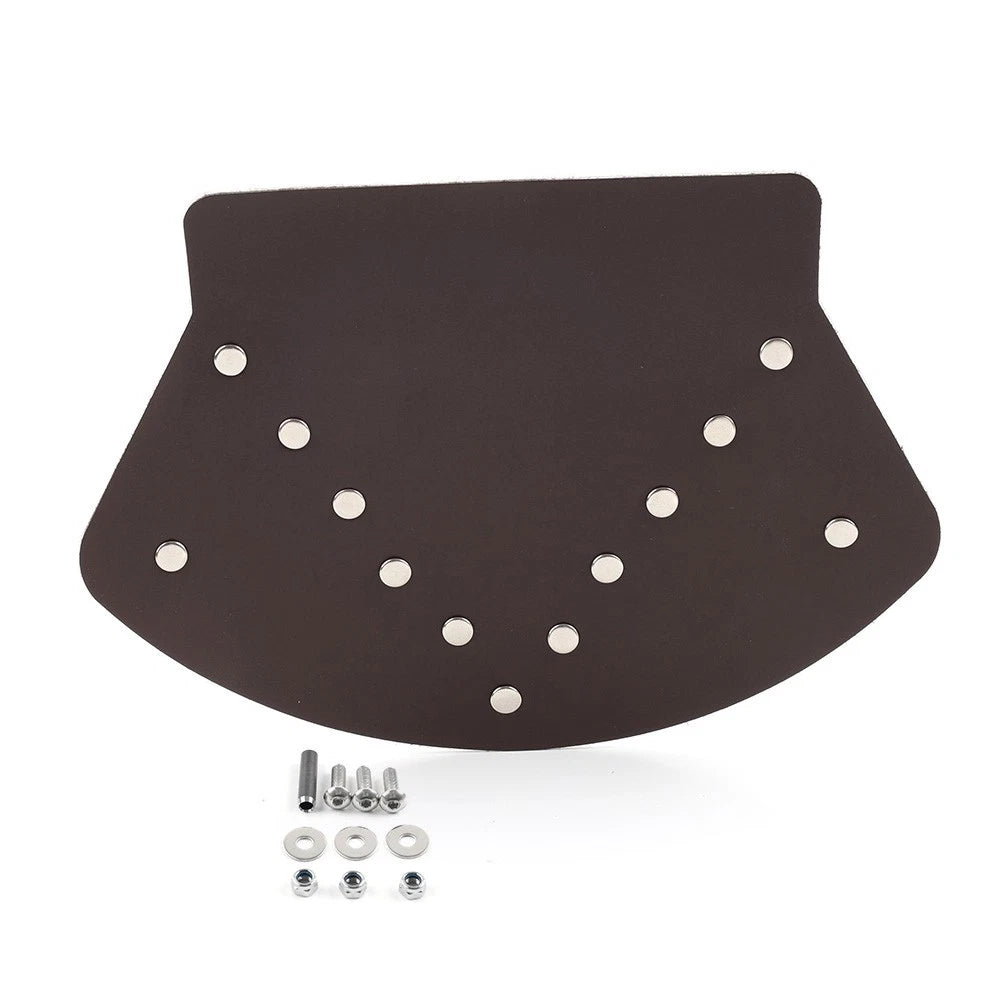 Brown Rear Fender Mud Flap Cover for Harley Sportster 883XL Touring (2004-2023)