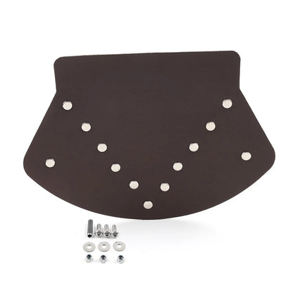 Brown Rear Fender Mud Flap Cover for Harley Sportster 883XL Touring (2004-2023)
