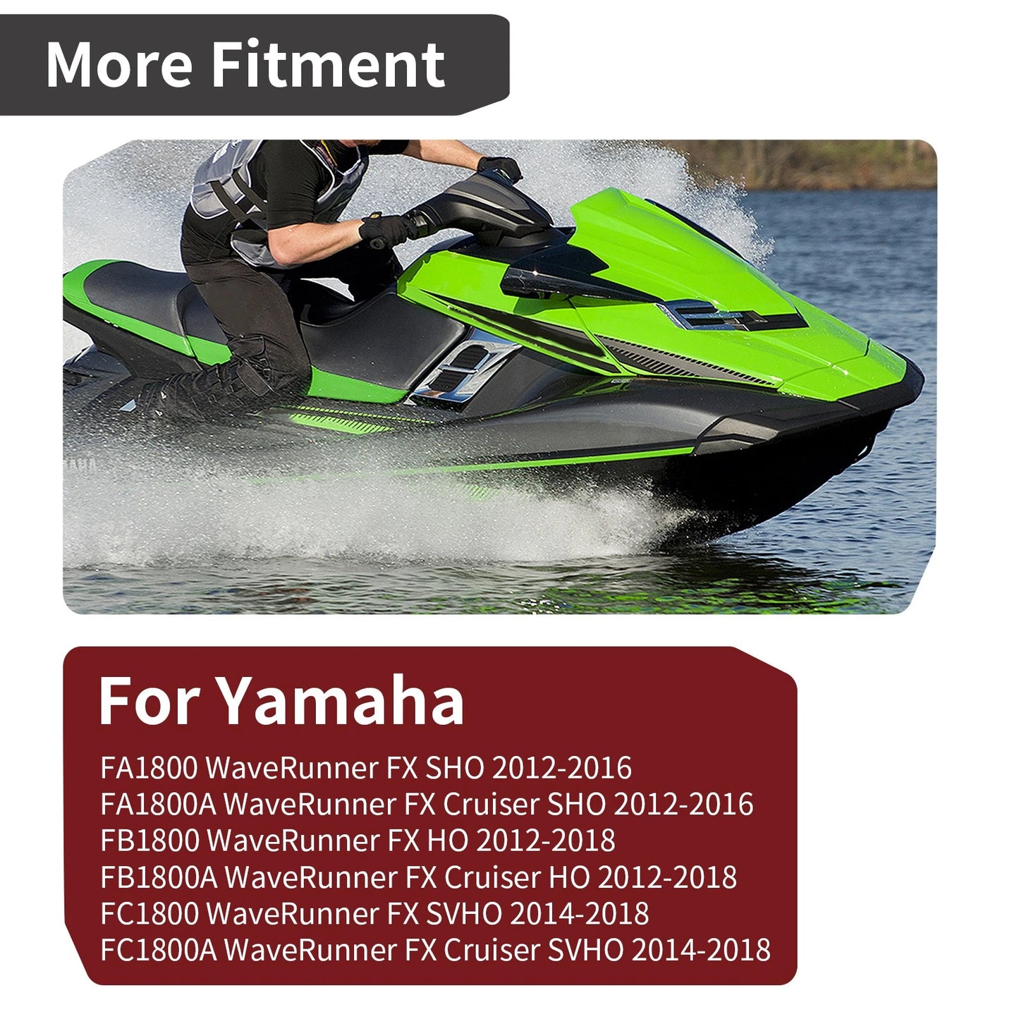 Glove Box Lid Hatch Lock & Pin for Yamaha WaveRunner FX Cruiser 2010-2023