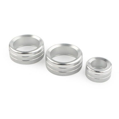 Air Condition Knob Switch Trim Cover Ring for BMW GT X1 X3 X4 X5 X6 (13-18)