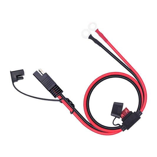 16AWG SAE to O Ring Cord Adapter Battery Charging Cable for 12-24V Vehicles
