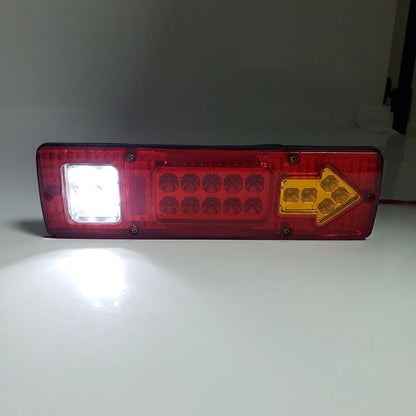 19 LED Rear Tail Lights for Trailer Truck (24V)