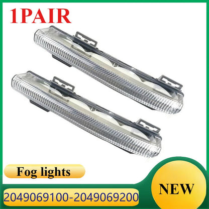 LED Daytime Running Fog Lights 1 Pair for Mercedes-Benz A-Class/B-Class (2005–2024)
