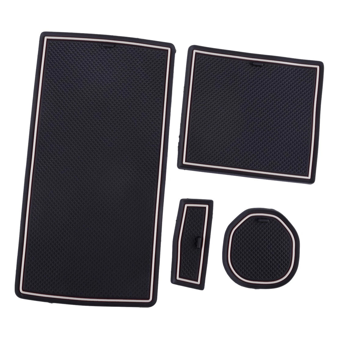 16pcs Car Mat Non-Slip Door Slot Pad for Toyota Crown (2023)