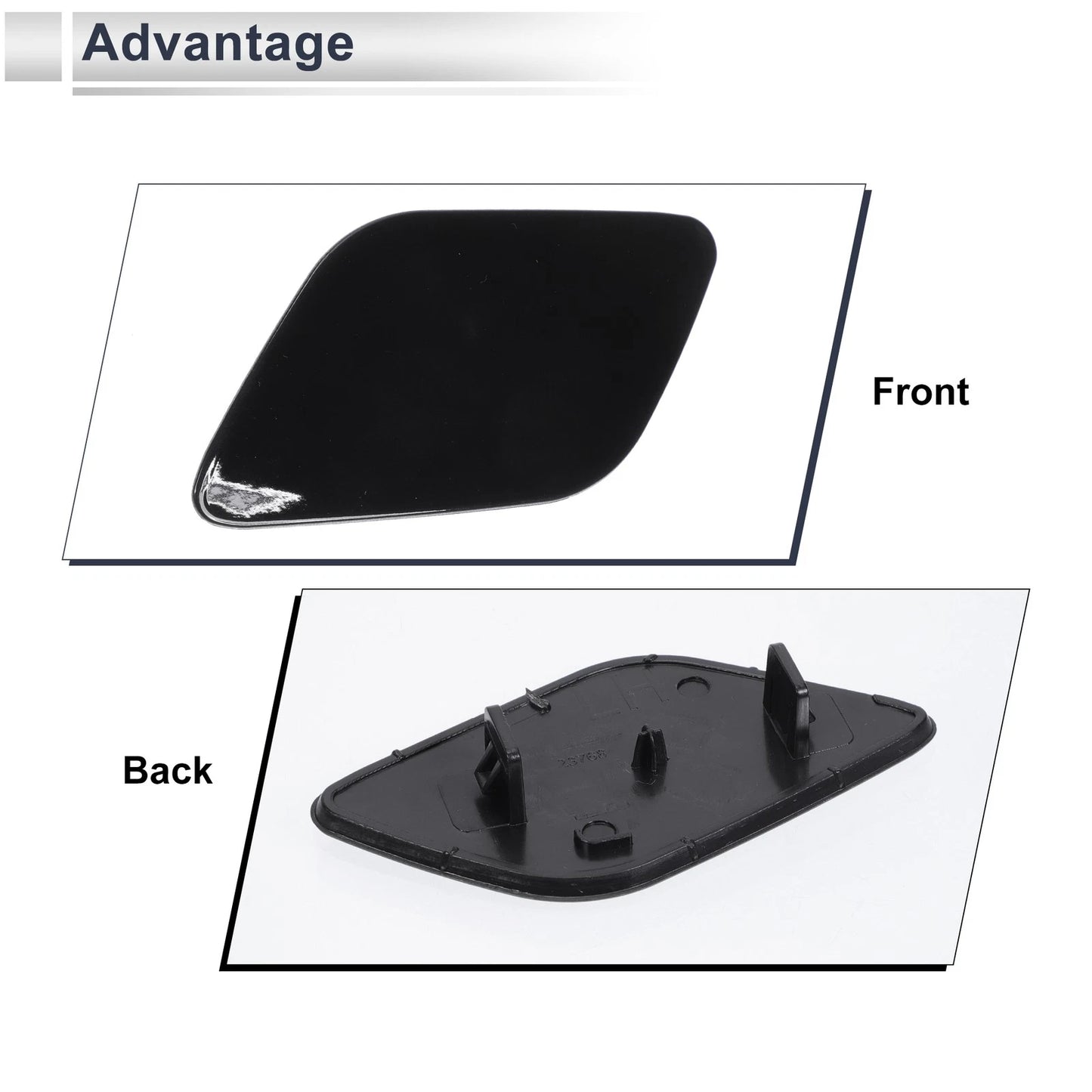 Bumper Headlight Washer Nozzle Cover for Volvo XC60 (2009-2017)
