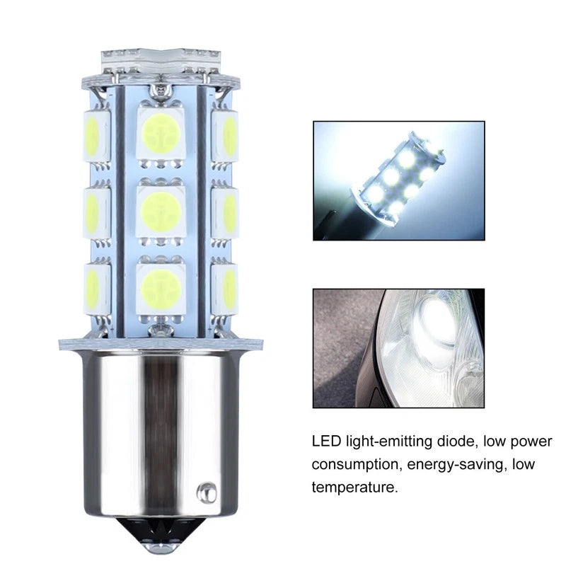 50pcs 12V 1156 1141 18SMD LED Interior Light Bulbs for RV Camper Trailer
