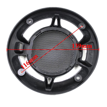 2PCS 4 inch Speaker Cover Mask Woofer Auto Sound Audio Speaker Case Black