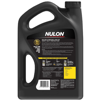 Nulon X-Protect Diesel 15W-40 HD Protection Engine Oil 5L PROHD15W40