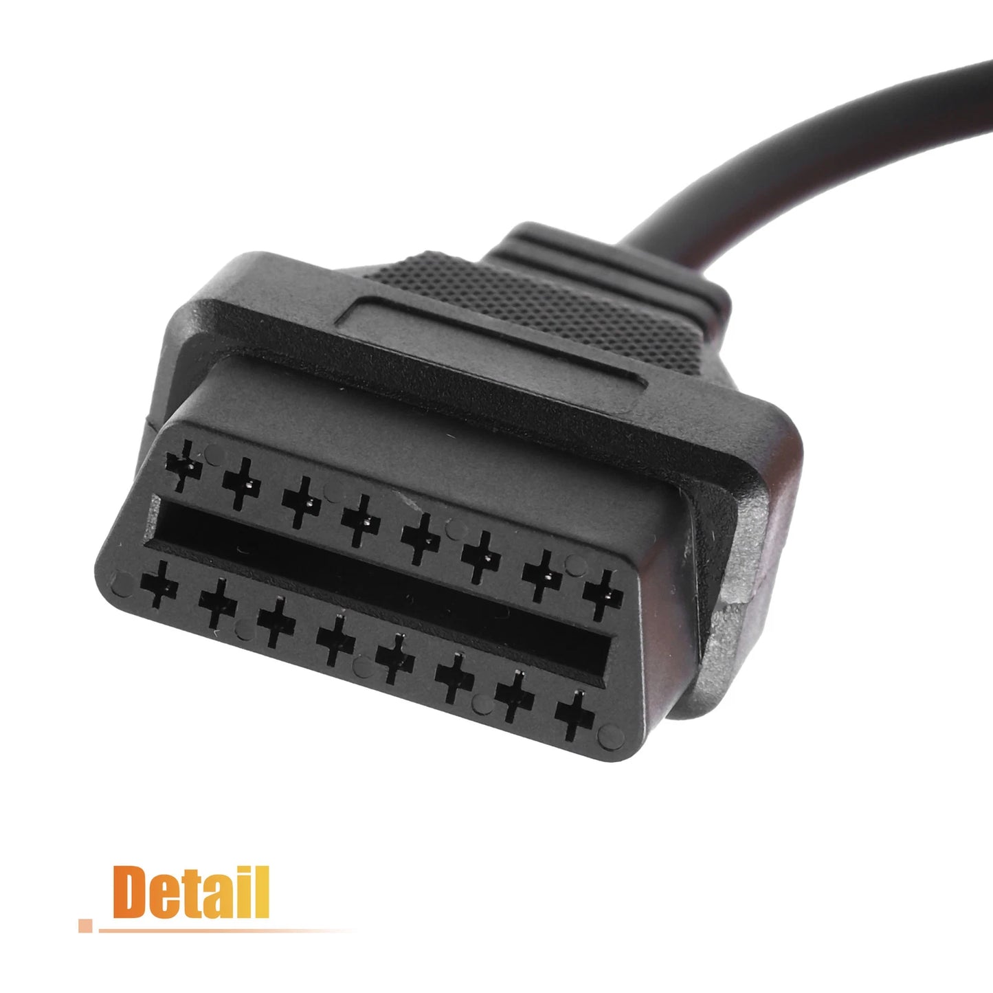 OBD1 22-Pin to OBD2 16-Pin Diagnostic Tool Adapter for Toyota (1996-2000)