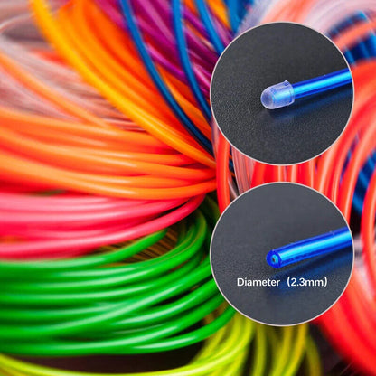 Ice Blue LED Neon Light Glow EL Wire String for Party Decor