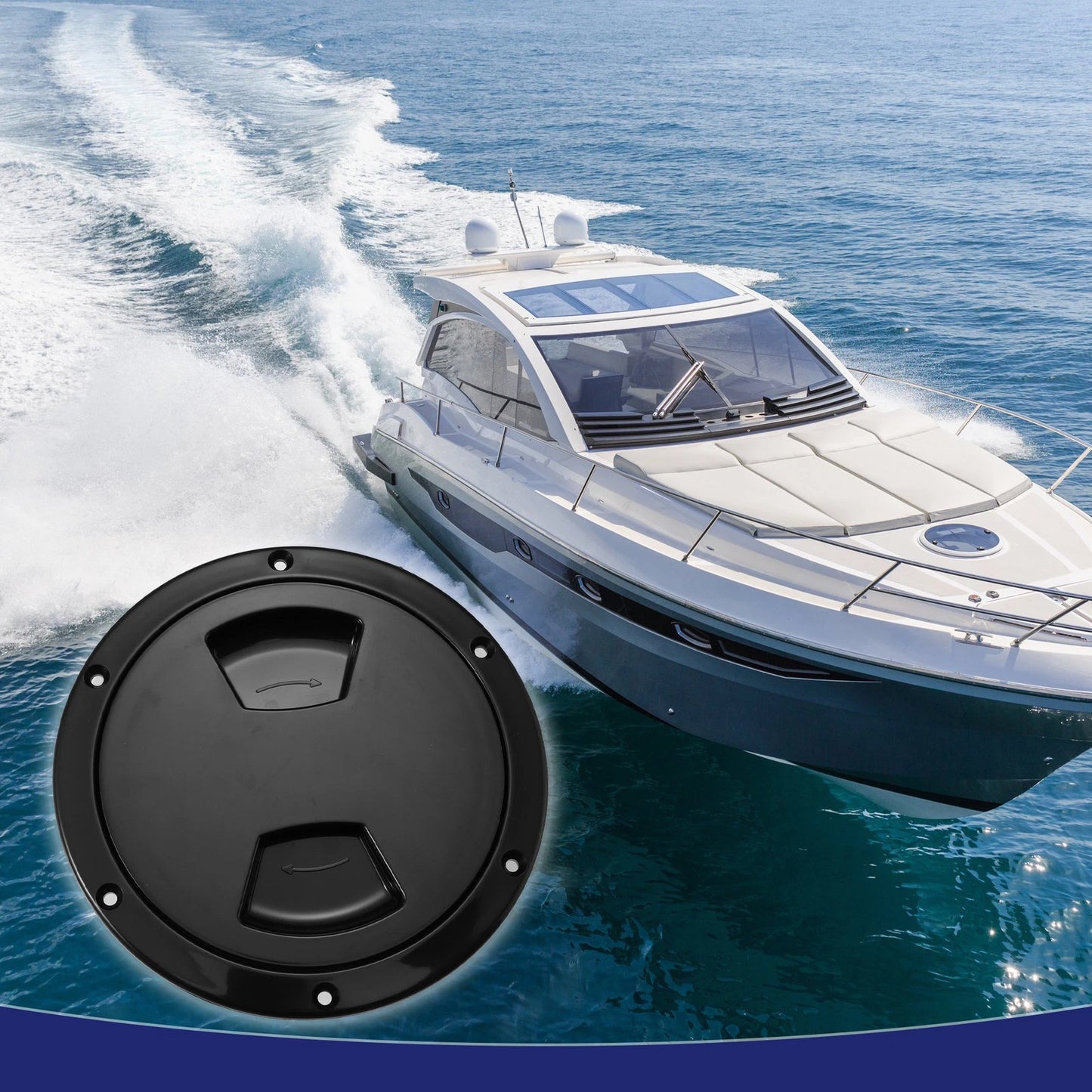 Deck Plate Hatch 5 Inch for Boat