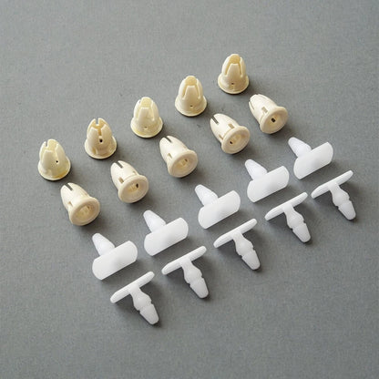 Trim Plastic 20 x Attachment Button Front