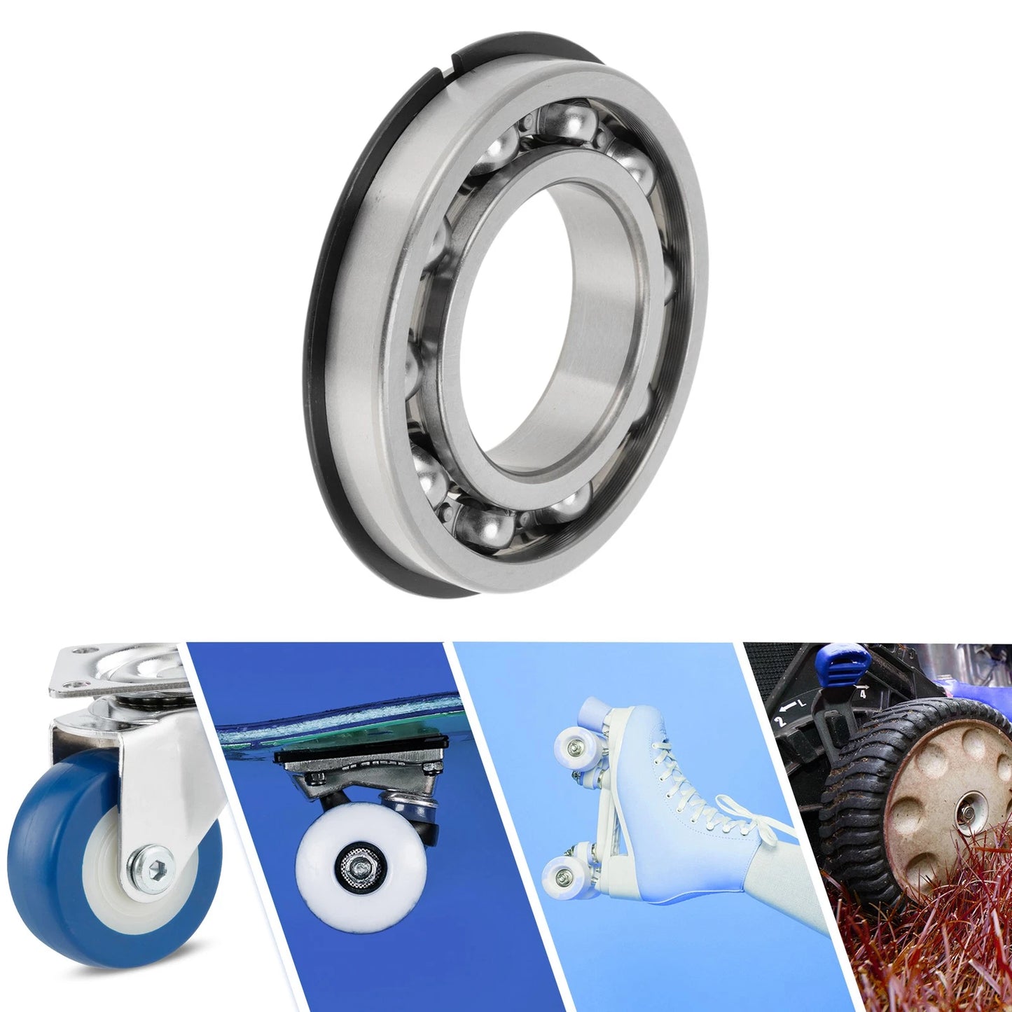 65x120x23mm Deep Groove Ball Bearing for Scooter Skateboard Wheel