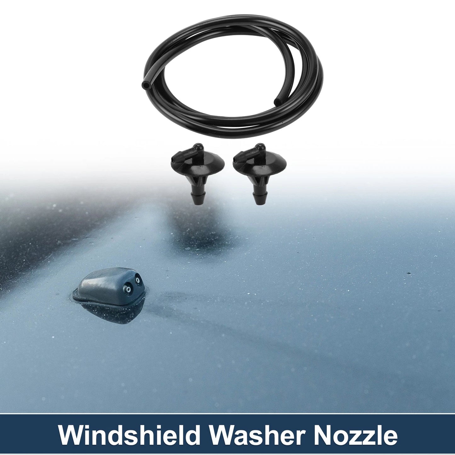 Windshield Washer Nozzle With Fluid Hose for Dodge Sprinter