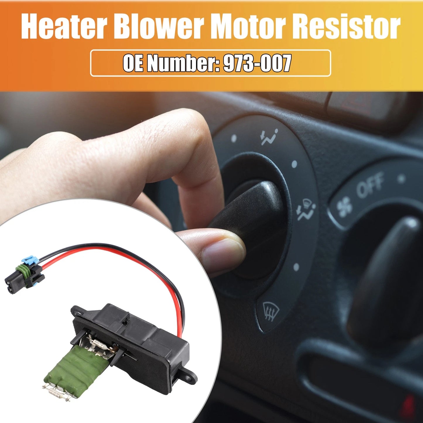 Blower Motor Resistor for Chevrolet V8 (1996 - 2004)
