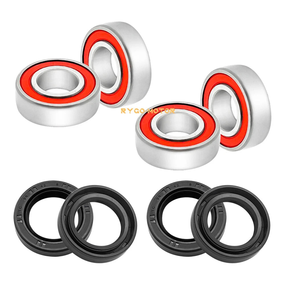 2x Front Wheel Hub Bearings Seals for Honda Rancher TRX350TE/TM (2000–2006)