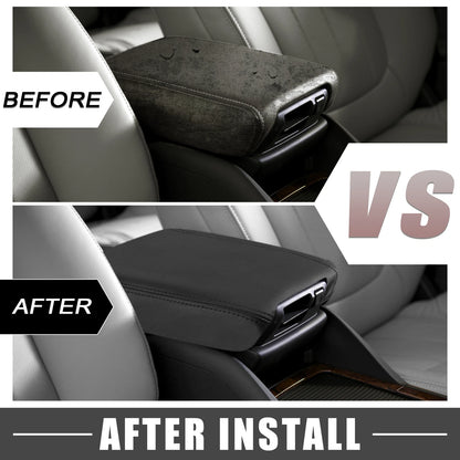 Center Console Cover Armrest Protector for Toyota Corolla Cross (2022) Black