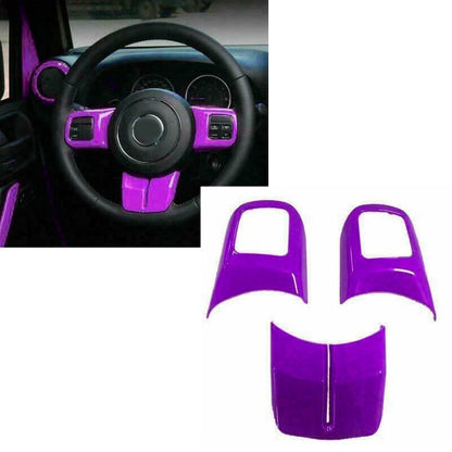 21pcs Interior Trim Cover Kit for Jeep Wrangler JK (2011-2017)