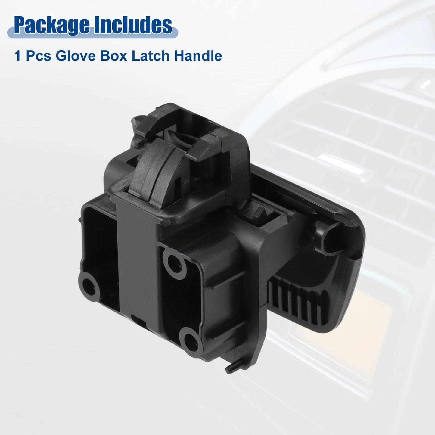 Glove Box Latch Handle for Ford Fiesta (2011-2019) - Black Clip