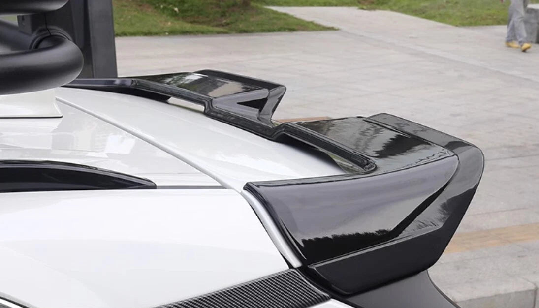 Glossy Black ABS Rear Trunk Roof Spoiler Wing for Toyota RAV4 (2019-2023)