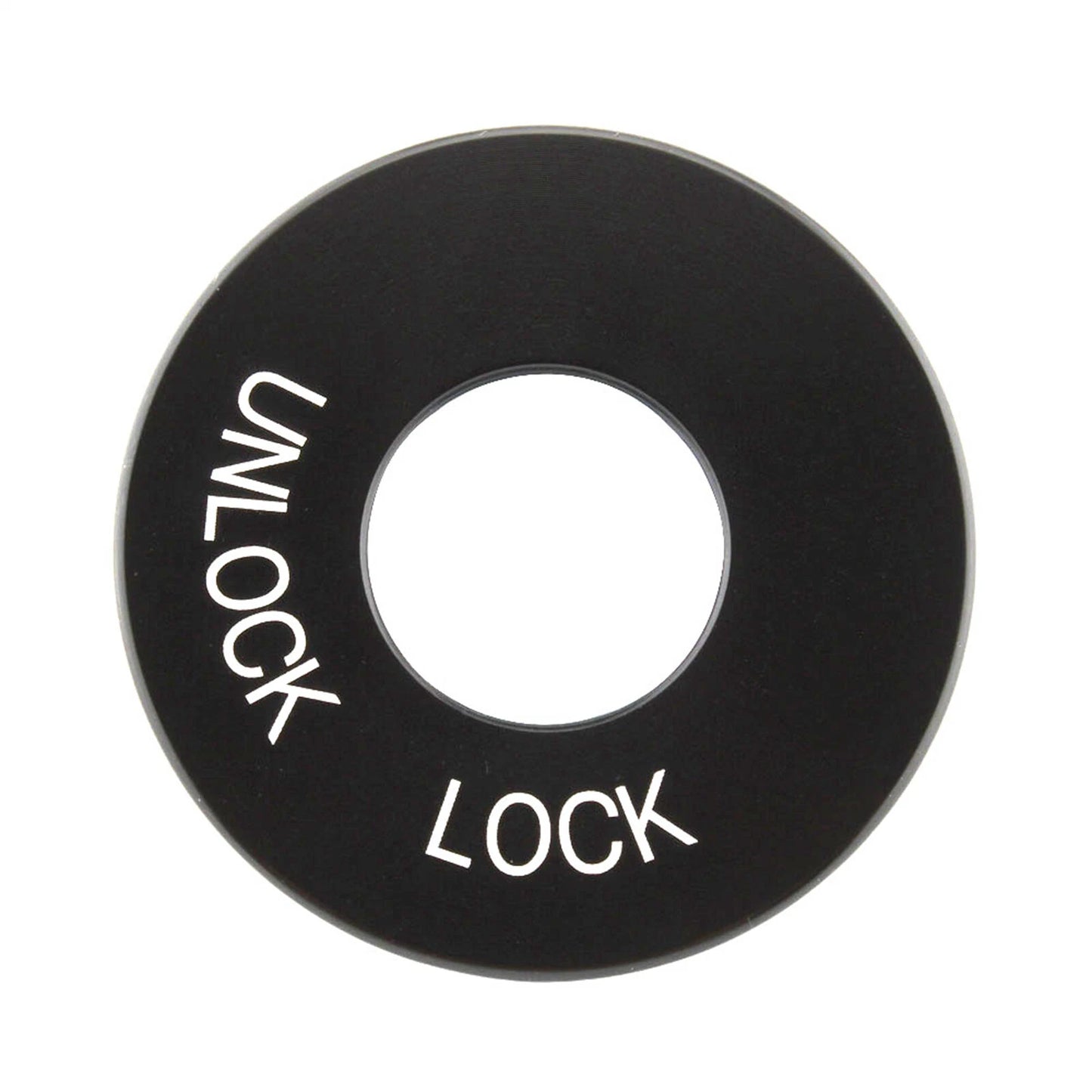 Black Ignition Lock Insert Trim for Harley Road King Special (2015-2024)