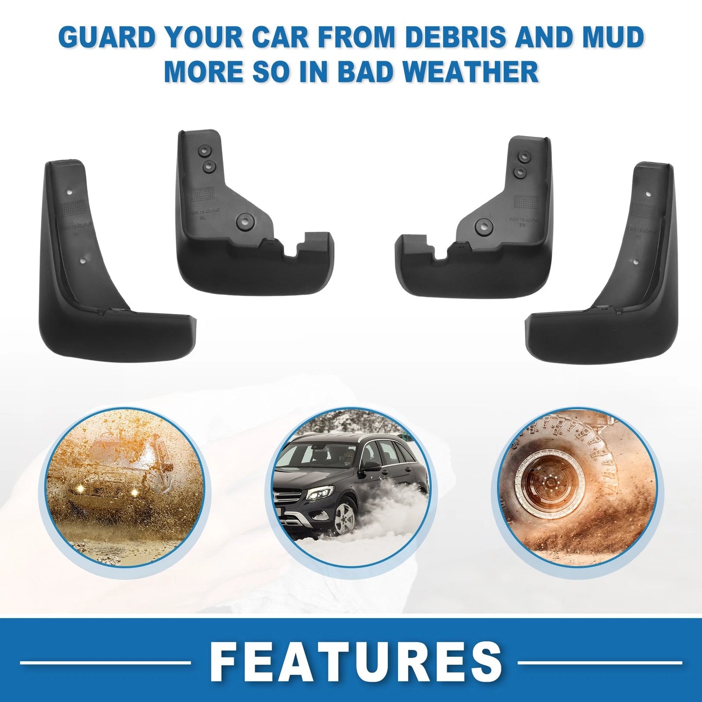Mud Flap Splash Guard for Mazda CX-5 (2017-2022)
