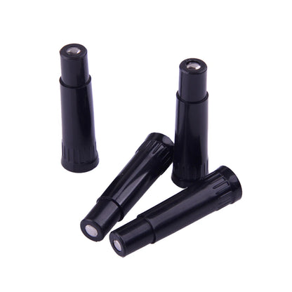 4 x Black Valve Stem Cap Extensions for Car Truck Tyres