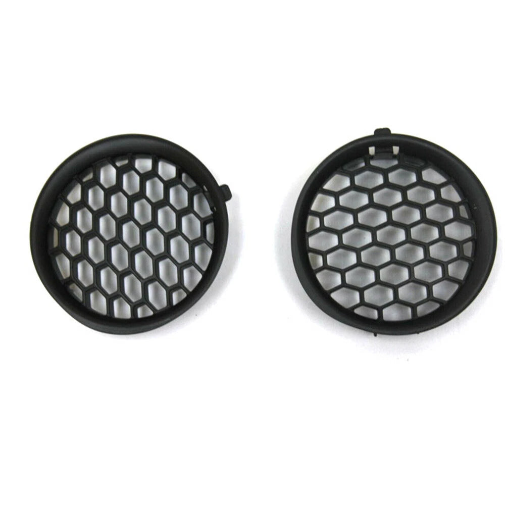 Black Left & Right Side Fog Light Covers for Subaru Impreza (2008-2014)