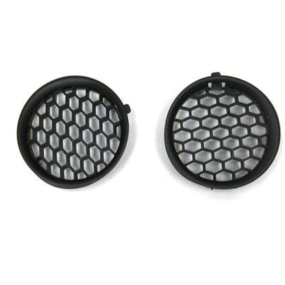Black Left & Right Side Fog Light Covers for Subaru Impreza (2008-2014)