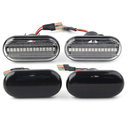 2 x Dynamic LED Side Marker Indicator Lights for Renault Clio, Twingo, Duster