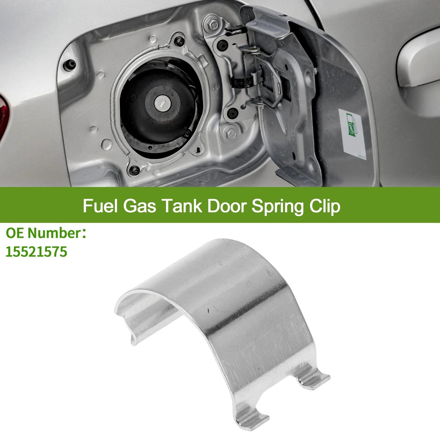 Fuel Gas Tank Door Spring Clip for Cadillac Escalade (2002 - 2006) 1 Pc