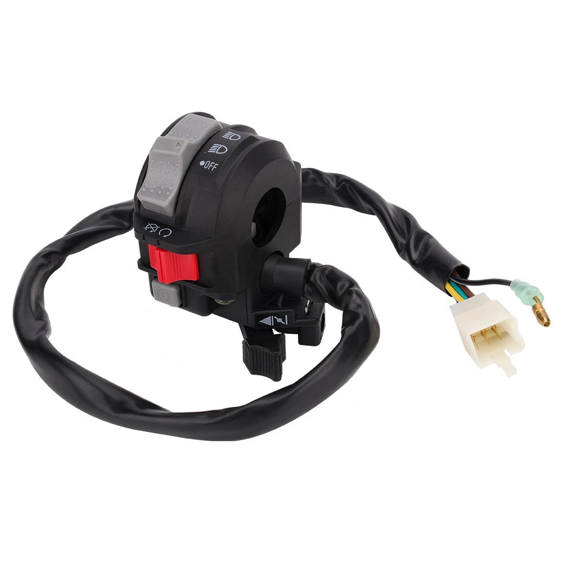 Left Handlebar Start/Stop Switch for Yamaha Grizzly 400 YFM400 (2000-2000)