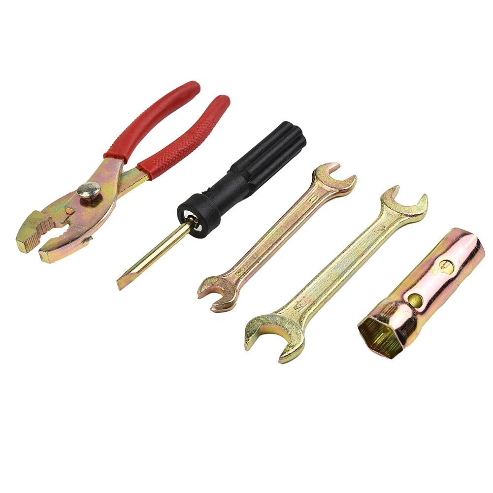 Screwdriver Pliers Wrench Spark Plug Sleeve Remover Tool Kit for Motorcycle