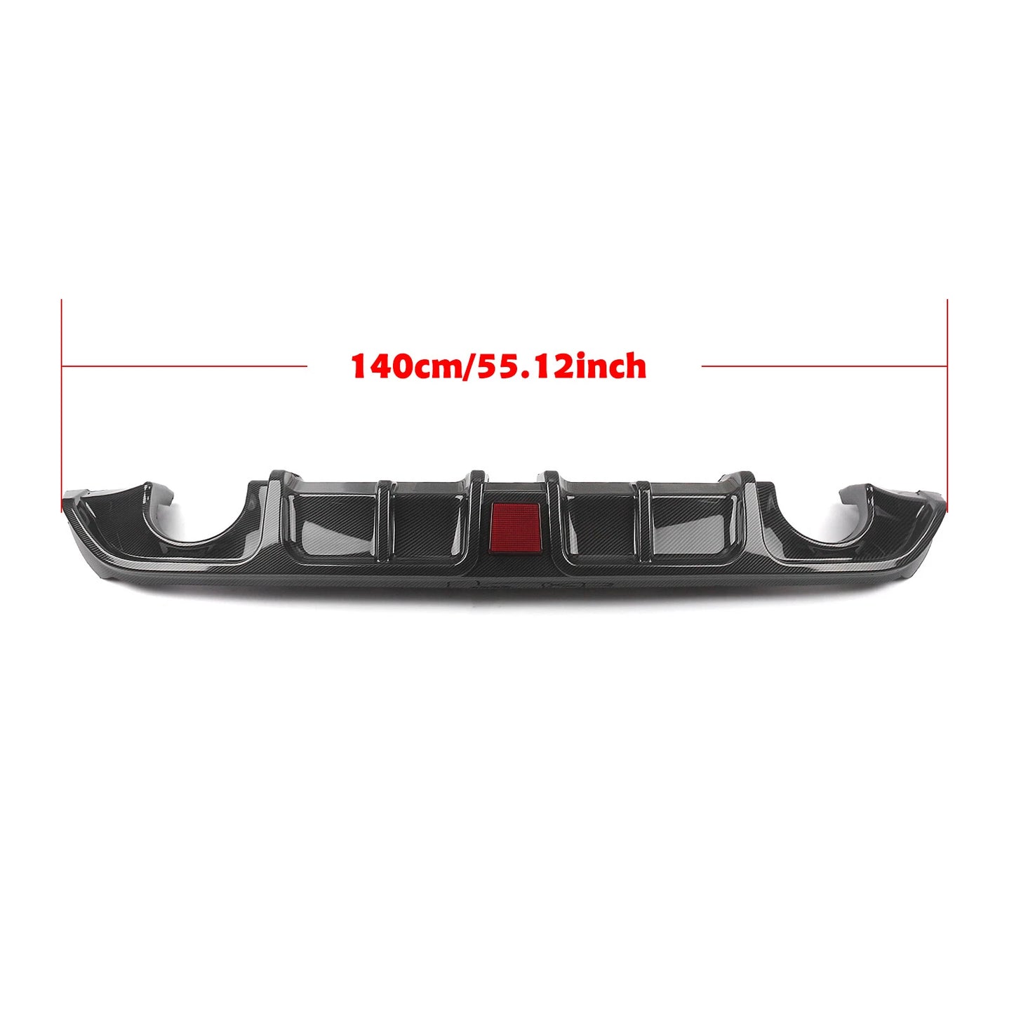 Rear Diffuser Lip w/ LED Light for Infiniti Q60 (2017-2022)