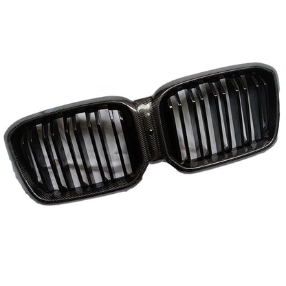 Real Carbon Fiber Front Bumper Grille For 2022+ BMW X3 X4 G01 G02 LCI