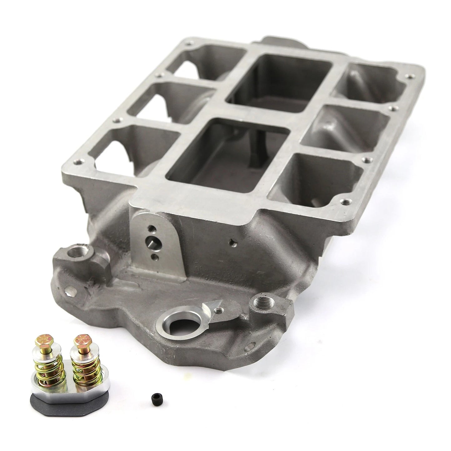 SBC 350 6-71 8-71 Supercharger Aluminum Intake Manifold for Chevy