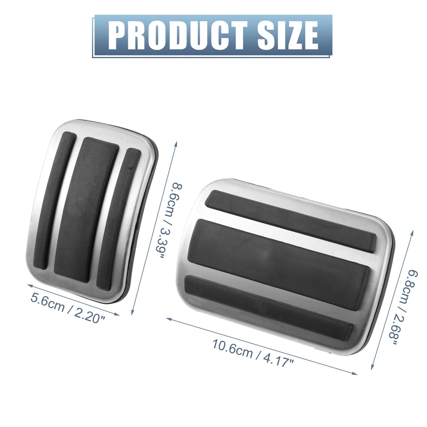 Foot Pedal Brake Gas Pads for Peugeot 508 (2010-2023)