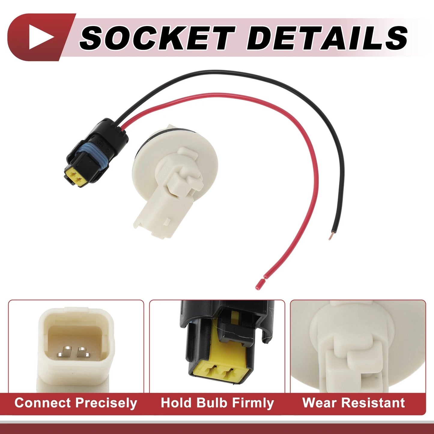 Rear Fog Light Socket Wiring for Volvo XC60 (2009-2013)