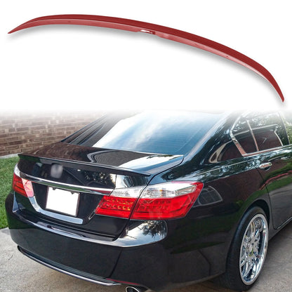 Rear Boot Spoiler for Honda Accord (2013-2017) - Marino Red R94