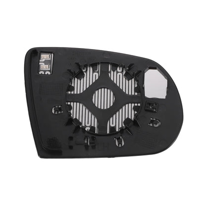 Left Side Heated White Mirror Glass for Jeep Cherokee, Compass (2011-2023)