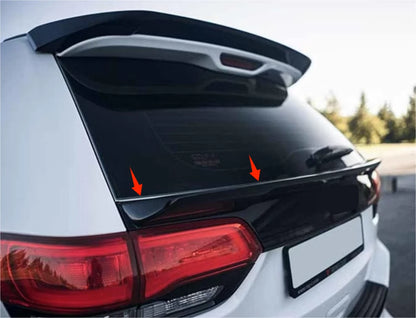 Rear Trunk Mid Spoiler Wing for Jeep Grand Cherokee 2013-2021 Glossy Black 1 x