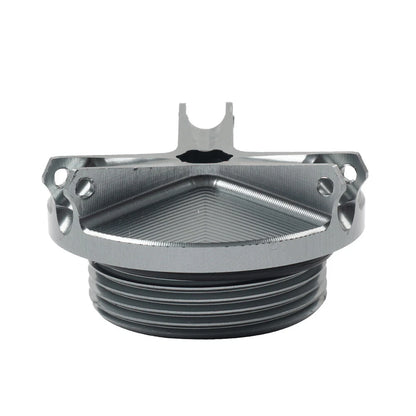 Grey Engine Oil Filler Cap Cover for Kawasaki Z750 ZX636 ZX-6R ZX10R ZX14R