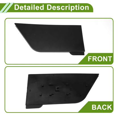 Fuel Tank Door Cap for Ford Transit Custom (2012-2016) Black Gas Tank Flap