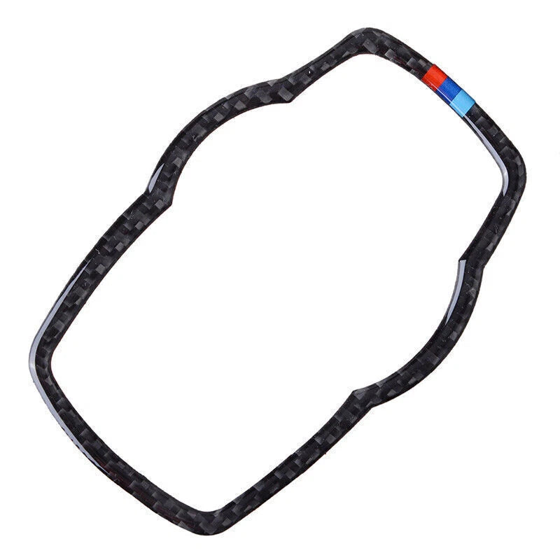 Carbon Fiber Multimedia Switch Cover Trim for BMW 3 Series F30 F33 F34 F36