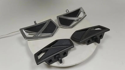 Chrome Foot Peg Set  Footpegs for Harley Softail Standard (2018-2023)