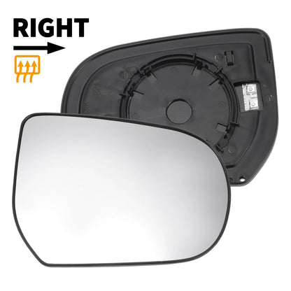 Right Side White Heated Mirror Glass for Ford Maverick (2000-2006)