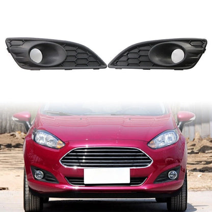 Front Bumper Grilles Fog Light Covers  Left & Right for Ford Fiesta (2012-2016)